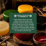Cheese Wax In Various Colours & Sizes