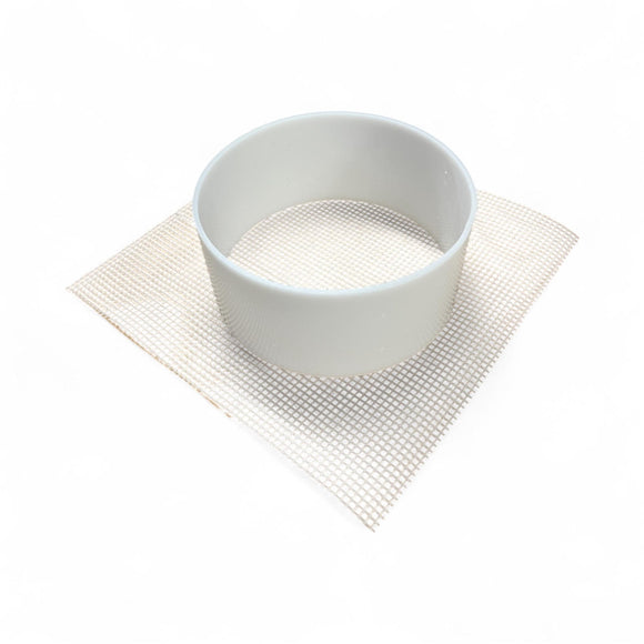 Cheese Mould No.16 - Open Brie Mould with Mat