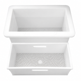 Cheese Mould No.17 - Rectangular Mould with Follower