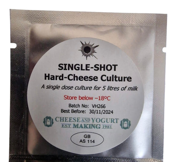Single Shot Hard Cheese Culture
